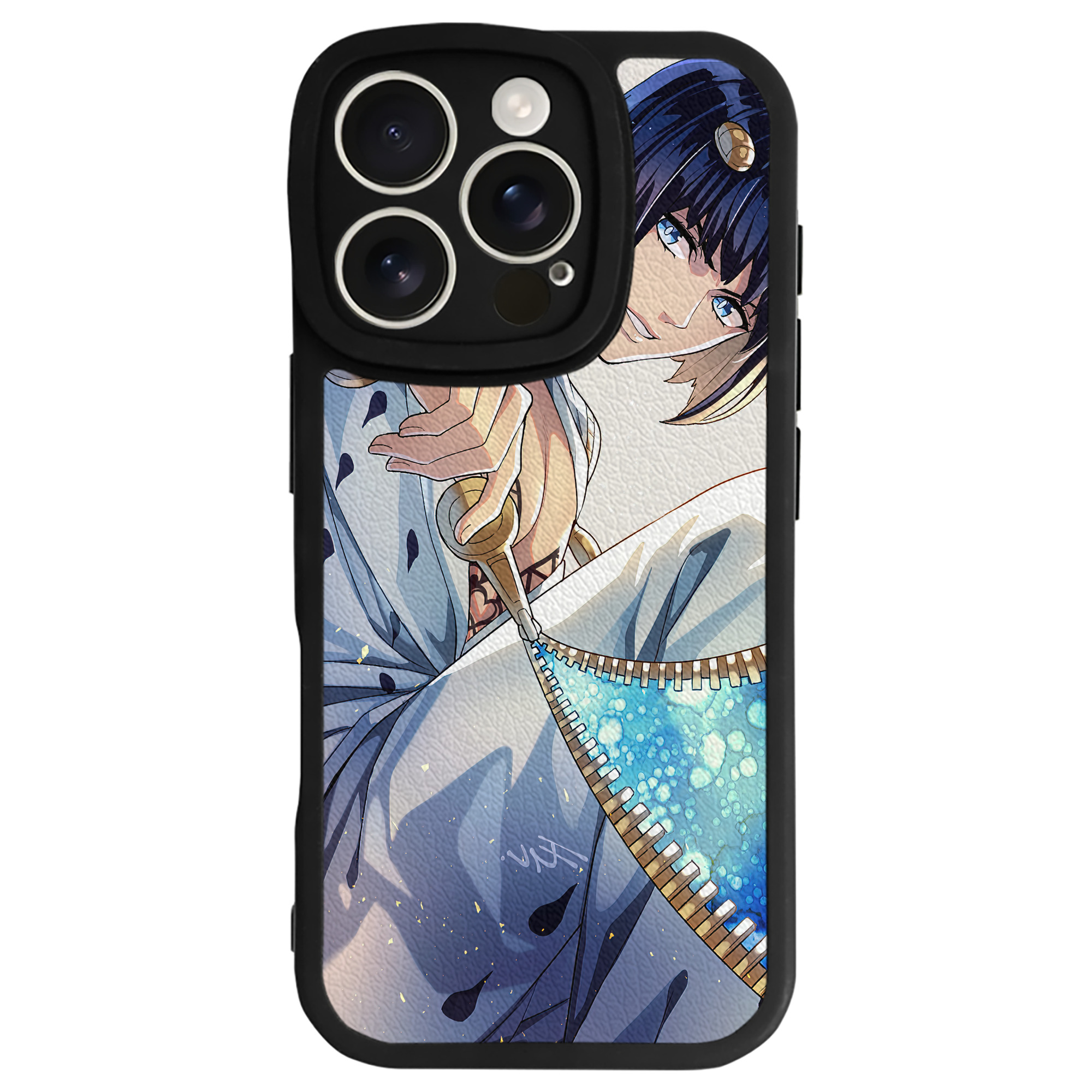 （画像用） ジョジョの奇妙な冒険 JoJo's Bizarre Adventure 【iPhone 16シリーズ対応】シリコンスマホケース（レザー調） 材質：シリコン